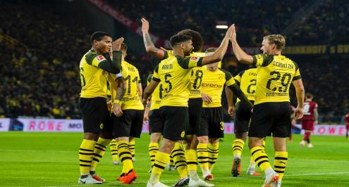 في مباراة الـ7-0.. دورتموند يستعيد انتصاراته أمام نورنبرج بالدوري الألماني 